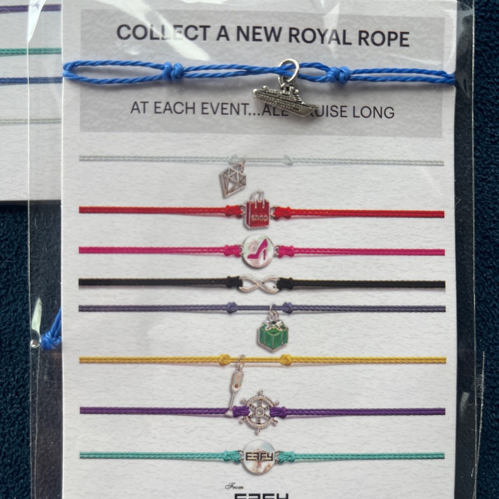 Elegant Multi-Color Rope Bracelets Set - Picture 2 of 4